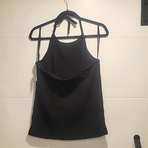 GAP Large Crochet Halter Tank Top - Picture 2 of 3